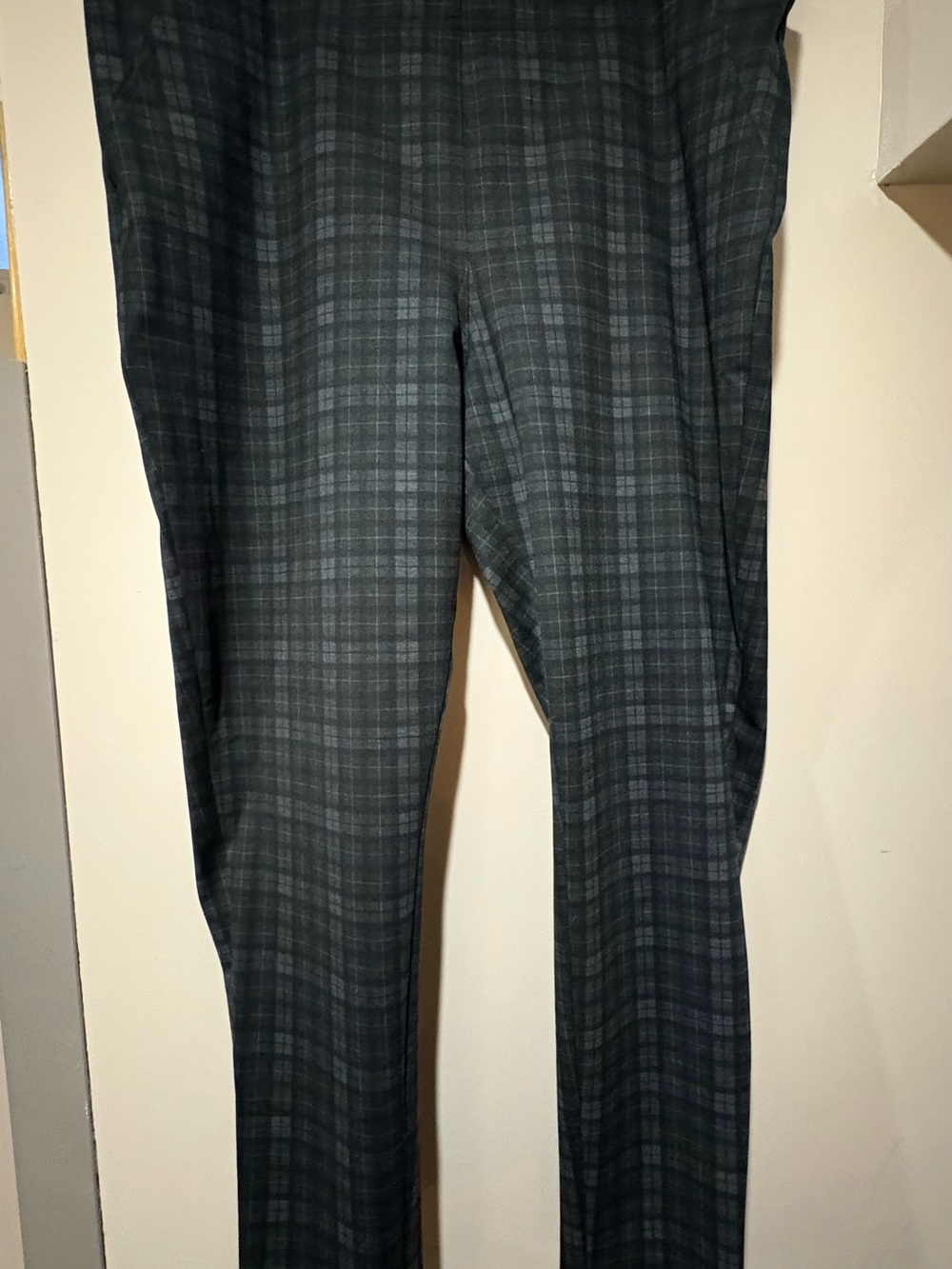 Ricki's Dark Gray Plaid Women's Dress Pants